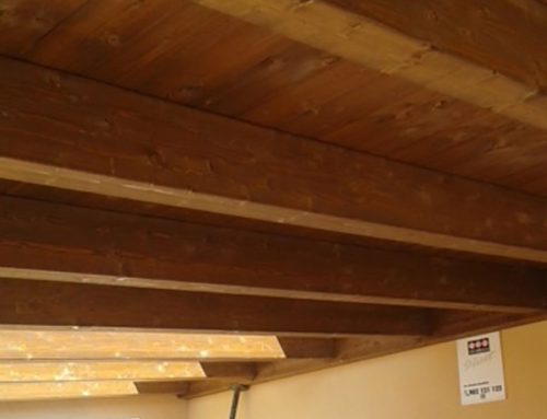 Porche en madera