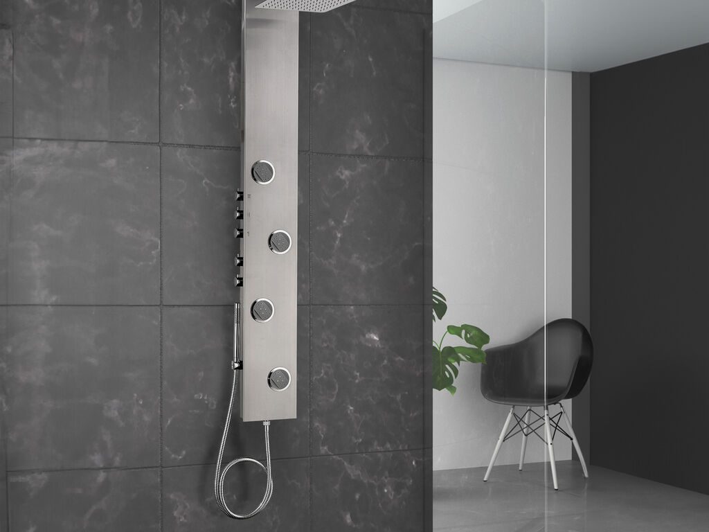 SUDERLAND COLUMN 1420x180 INOX - Image 2