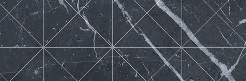 11x33.15 Brick Velvet-Geo Black