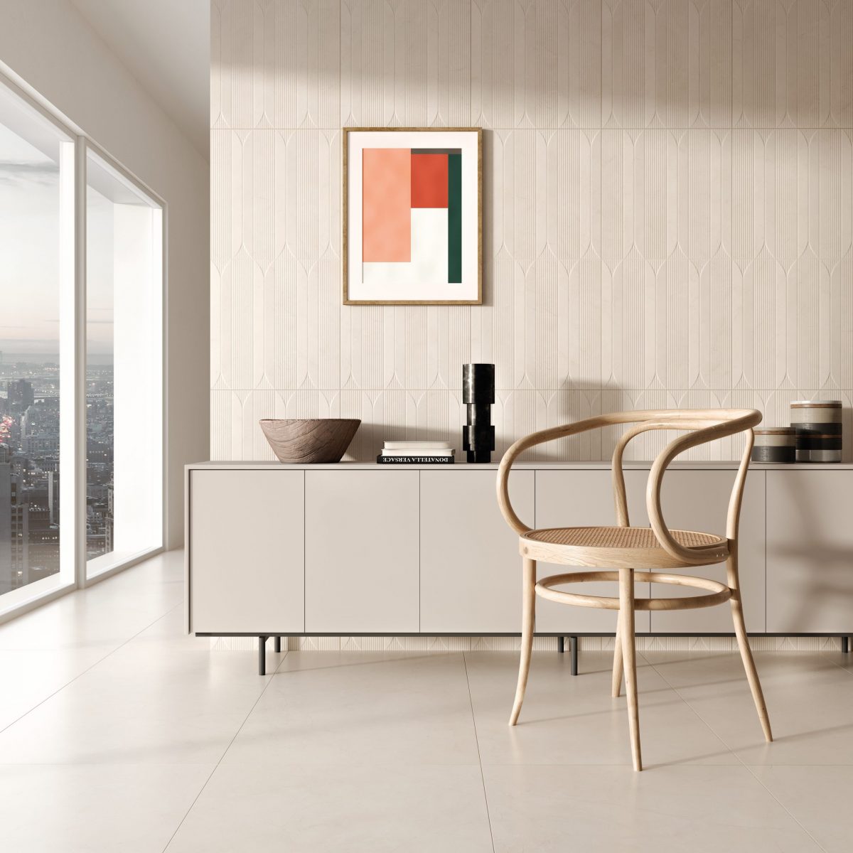 45X90 AURA CREAM PORCELAIN - Image 2
