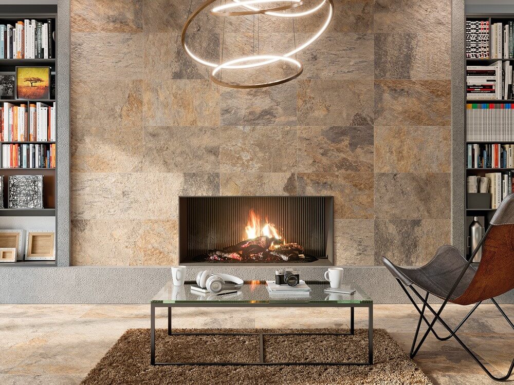32X62.5 ARDESIA OCHRE PORCELAIN - Image 2