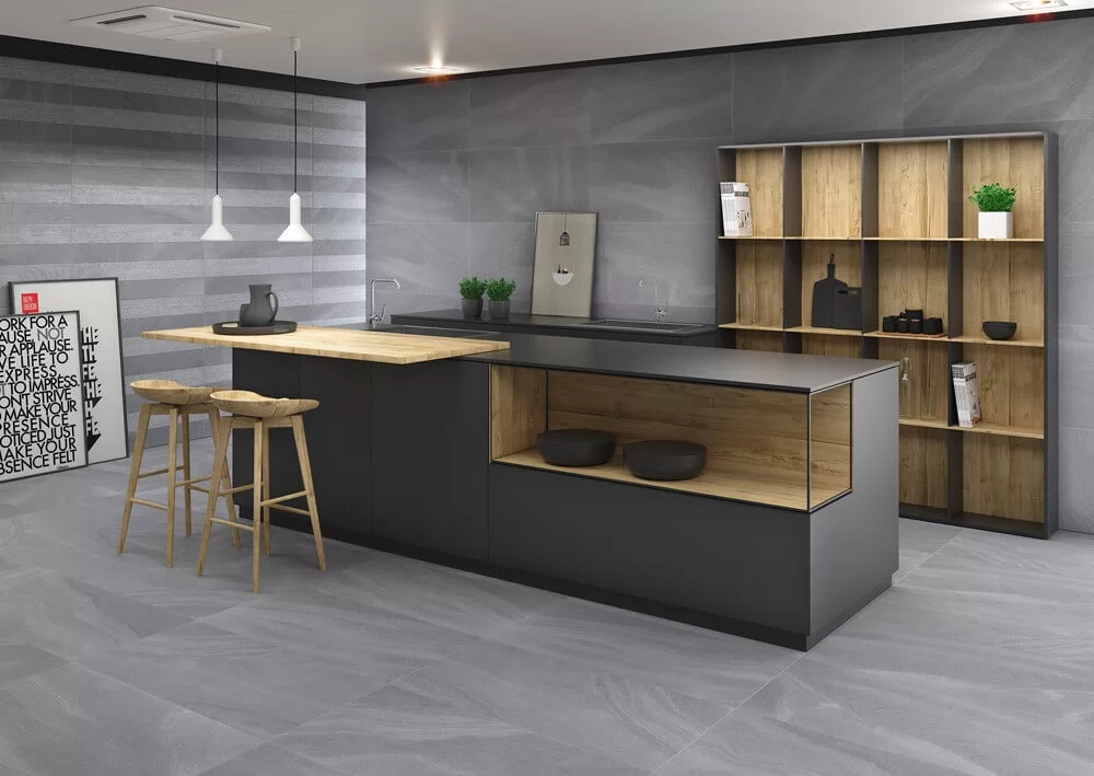 32X62.5 DECO AUSTRAL DARK GREY PORCELAIN - Image 2
