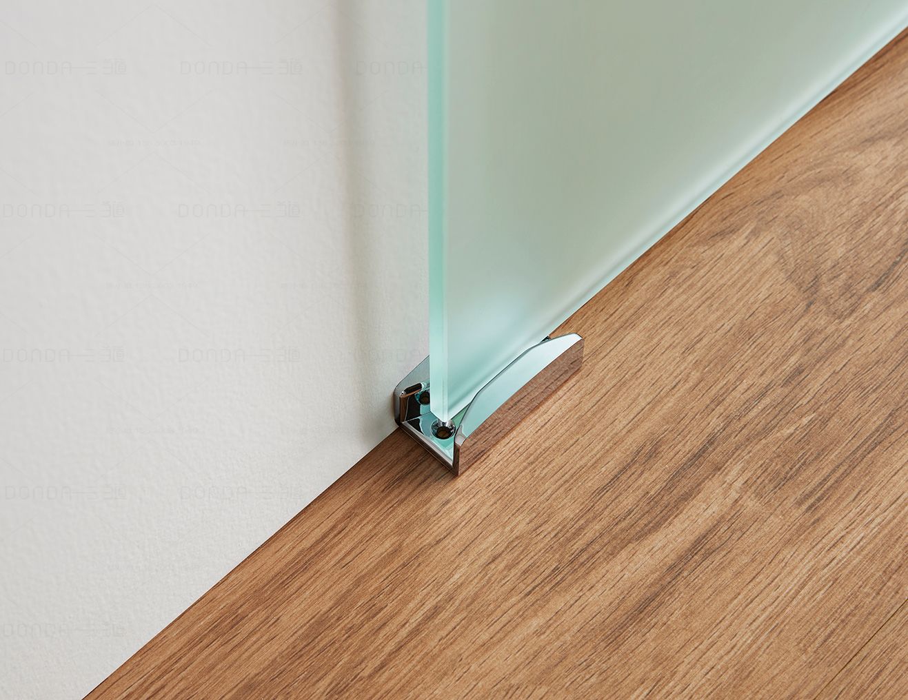 8mm Tempered Glass Sliding Door + Bar/Guide Kit: High Durability - Image 4