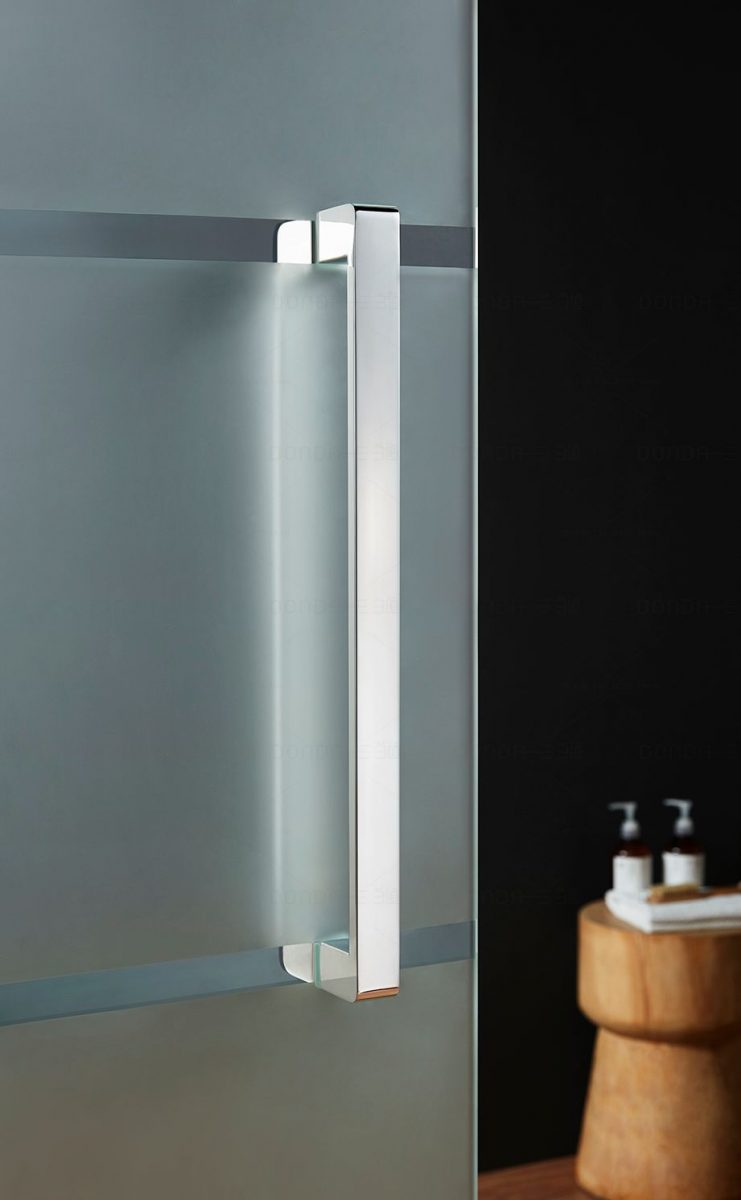 8mm Tempered Glass Sliding Door + Bar/Guide Kit: High Durability - Image 5
