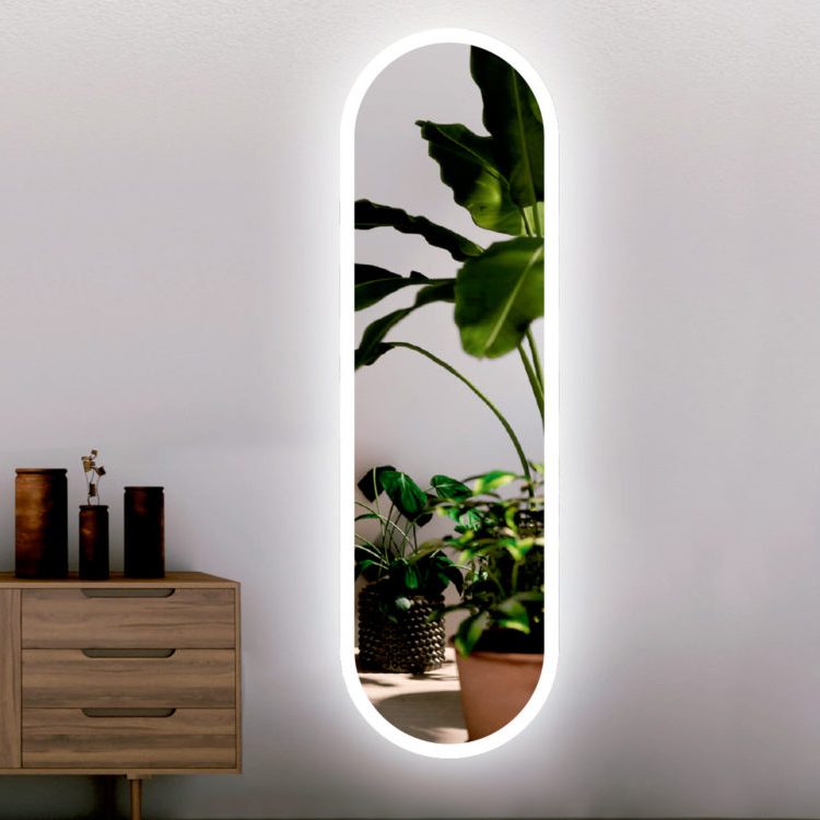 espejo de baño con luz led en valladolid modelo calas cerámica sánchez