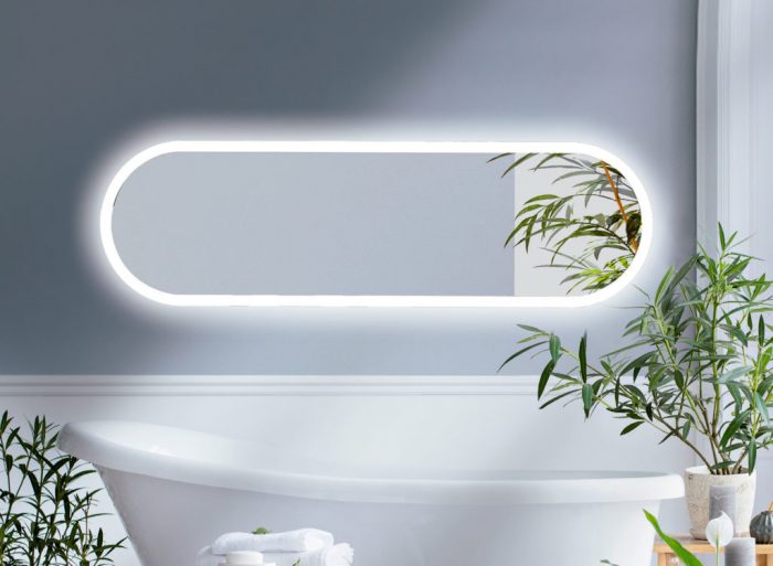 espejo de baño con luz led en valladolid cerámica sánchez