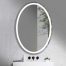 compra online espejo de baño con luz led ovalado valladolid cerámica sánchez