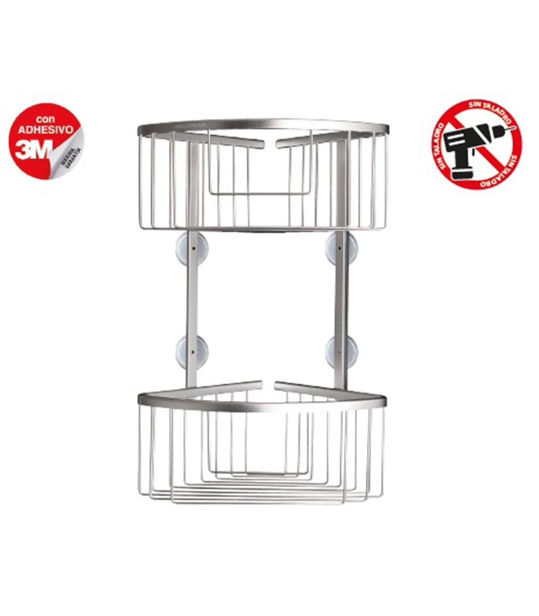 ‘Iceberg’ Double Aluminum Maxi Corner Unit With Sticker