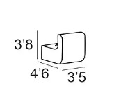Yass Chrome Hanger - Image 2