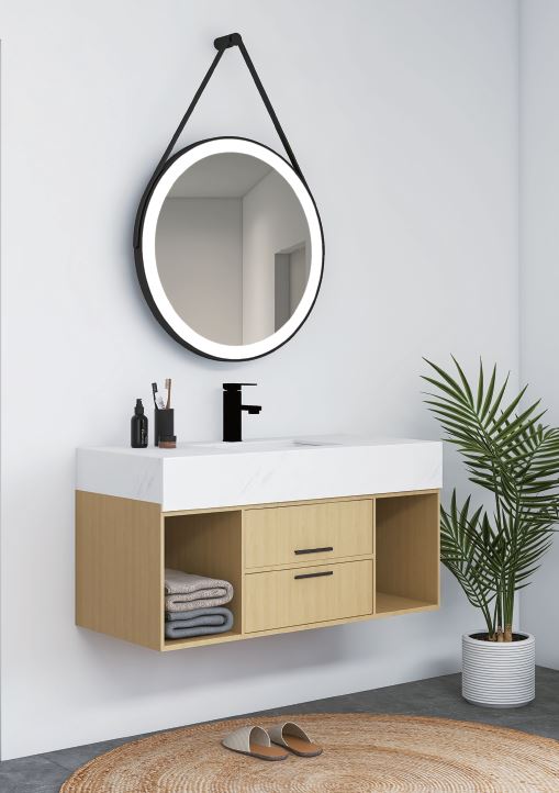 Kenya Bathroom Mirror Ø60