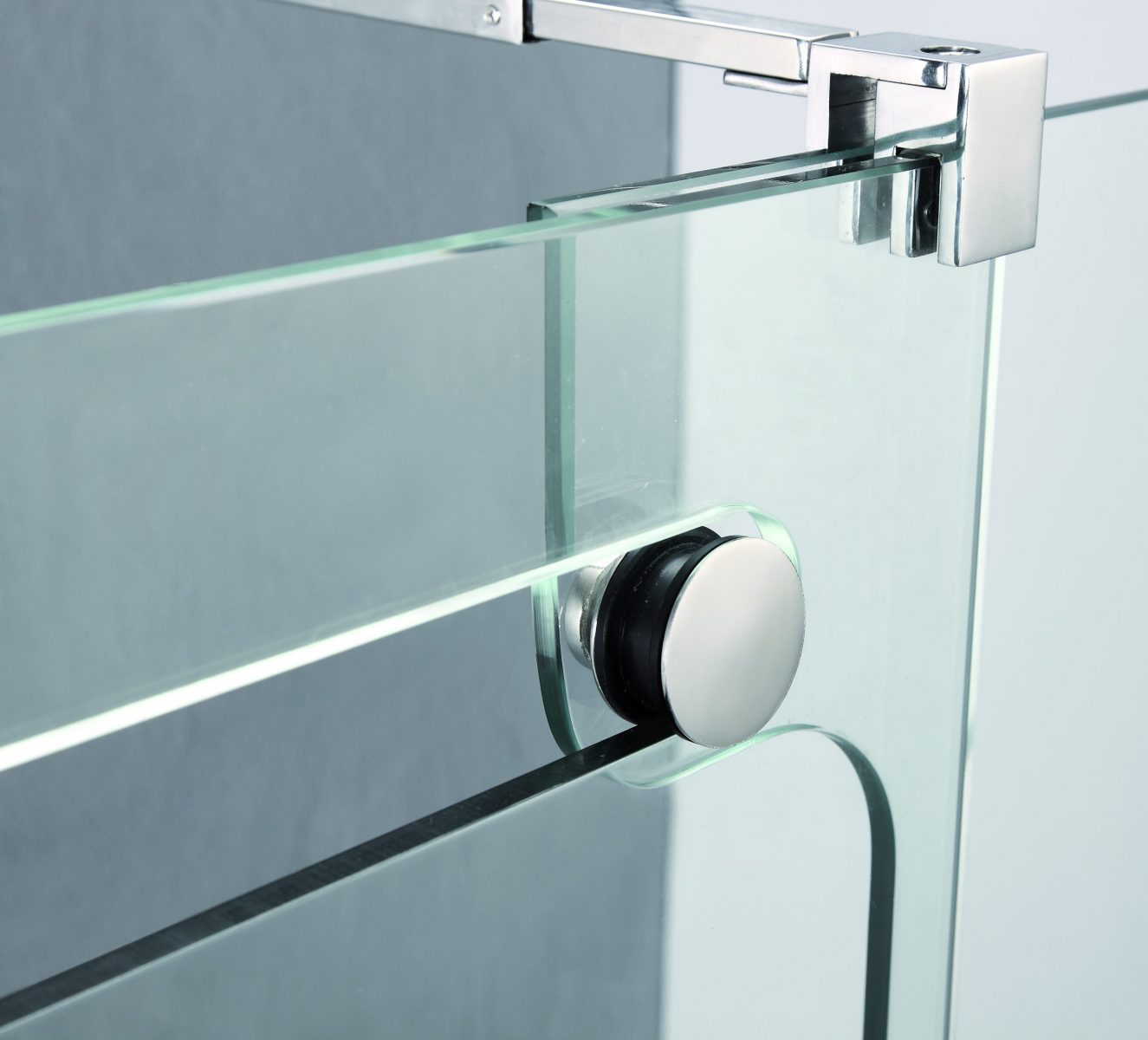 Mampara de Ducha Vetrum Frontal con Lateral Fijo - Medidas: x80 cm - Imagen 2