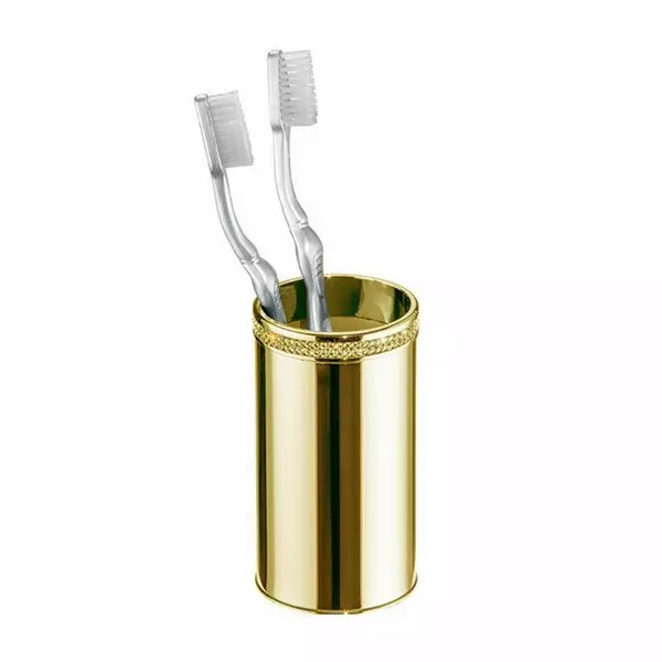 CARMEN TABLE-TOP TOOTHBRUSH HOLDER WITH SWAROVSKI - Image 3