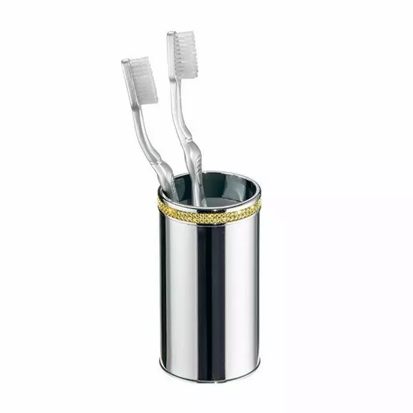 CARMEN TABLE-TOP TOOTHBRUSH HOLDER WITH SWAROVSKI - Image 5