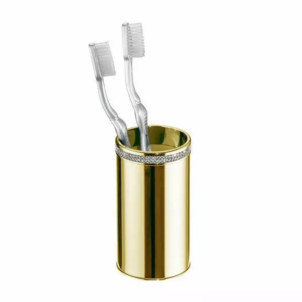 CARMEN TABLE-TOP TOOTHBRUSH HOLDER WITH SWAROVSKI - Image 4