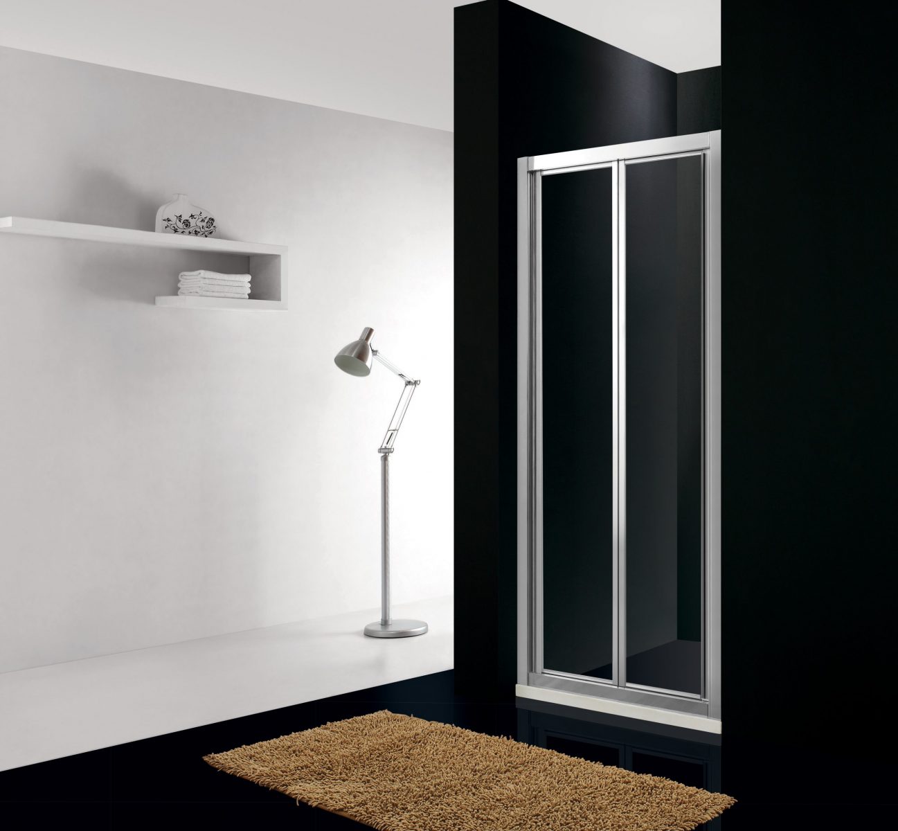 AKORD FOLDING SHOWER SCREEN