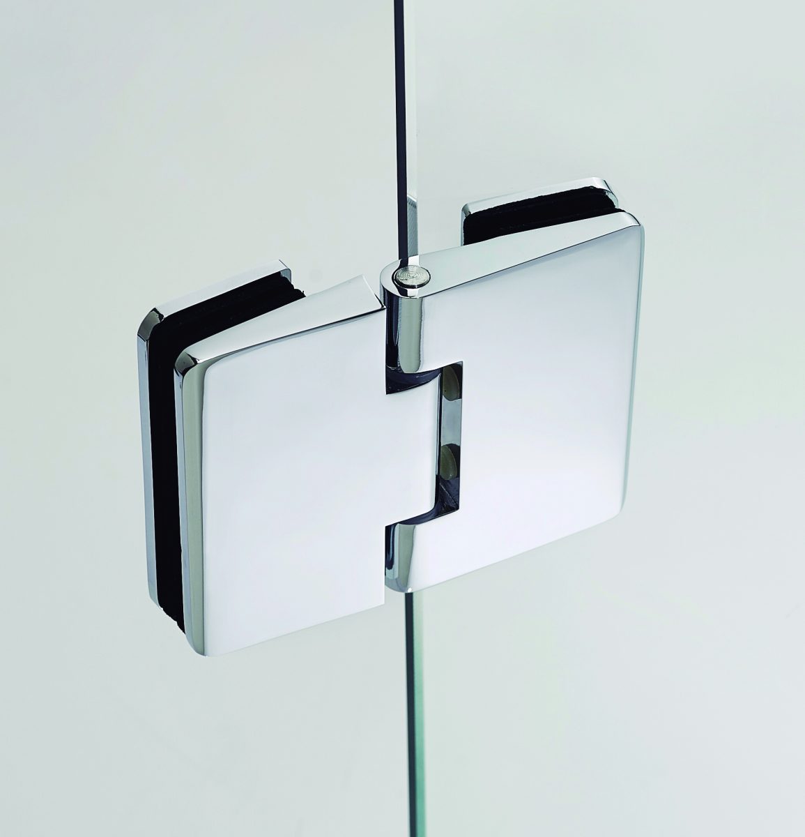 GLASS COMBI G Folding Shower Screen FIXED + 2 FOLDING DOORS + FIXED (Measurements 135-180) - Image 3