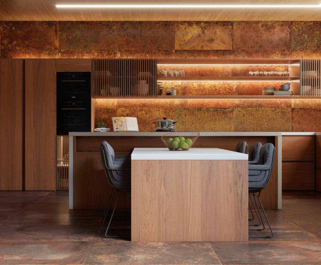 60x60 Corten Oxidum Natural Rectified 10 mm - Image 2
