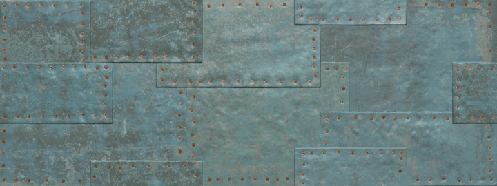 45x120 Grunge Blue Fizz Matt Rectified 7mm
