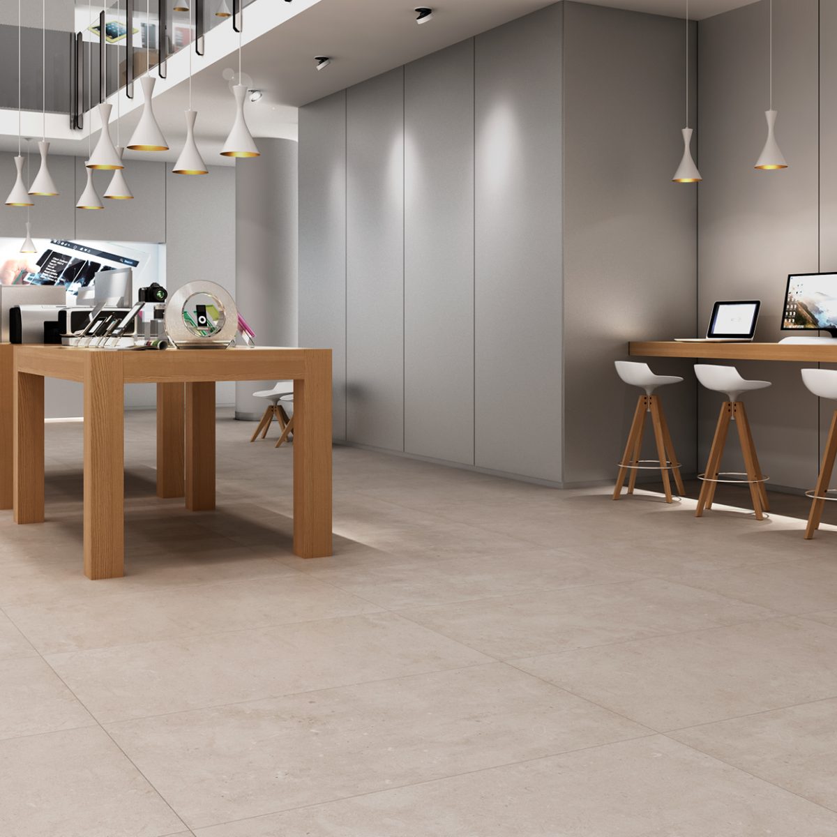 50x100 Isen Beige Natural Porcelain 10 mm - Image 2