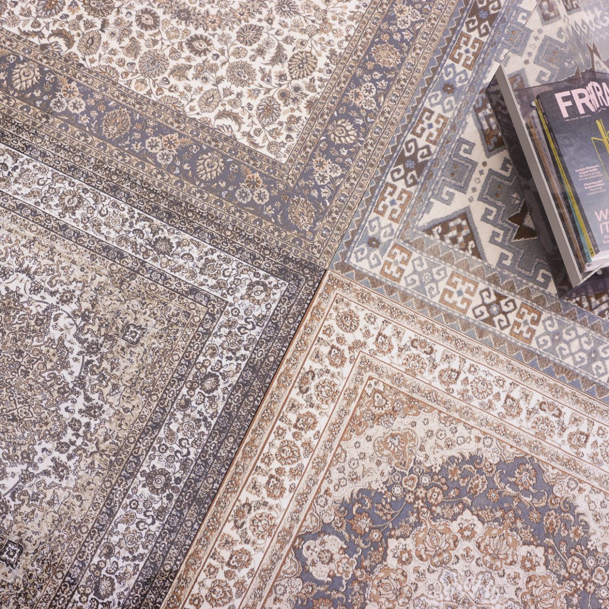 60x60 Kilim Nain Natural Rectificado 7mm - Imagen 5