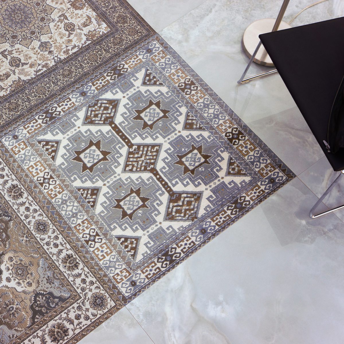 60x60 Kilim Nain Natural Rectificado 7mm - Imagen 6