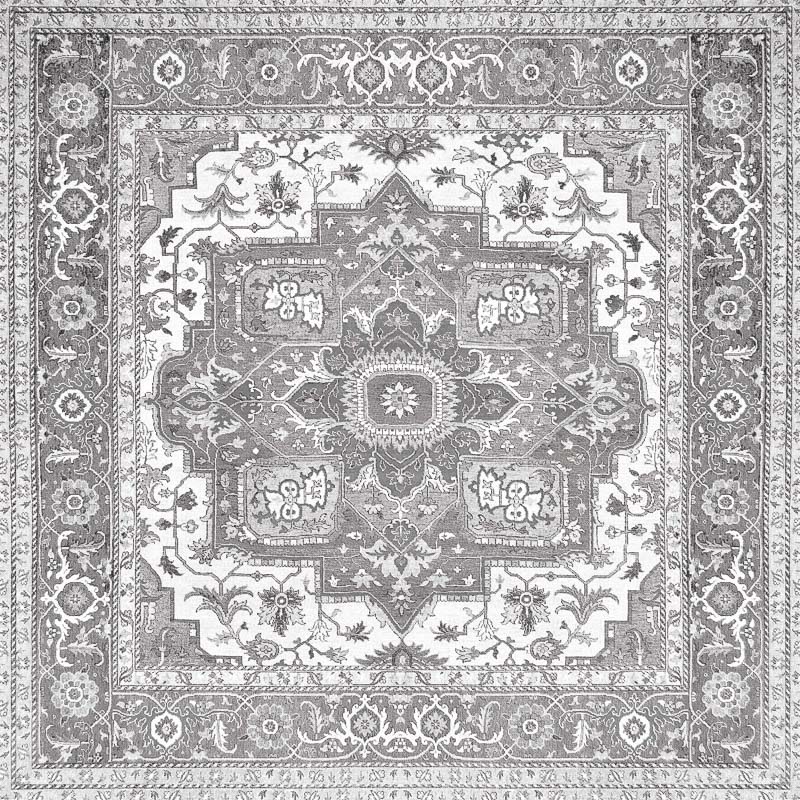 60x60 Kilim Black Natural Rectified 7 mm