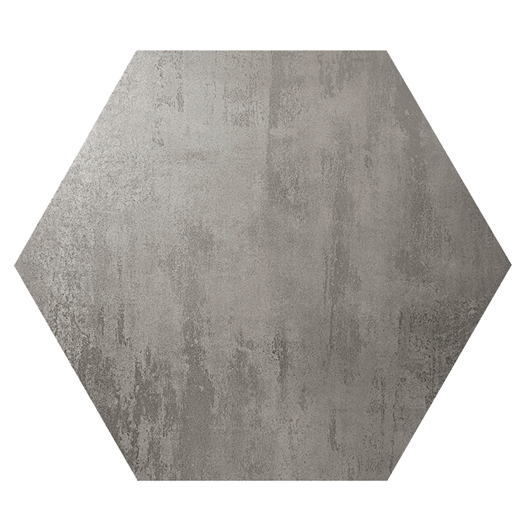 60x60 Omega Silver Hexagonal Lappato Rectificado 10mm
