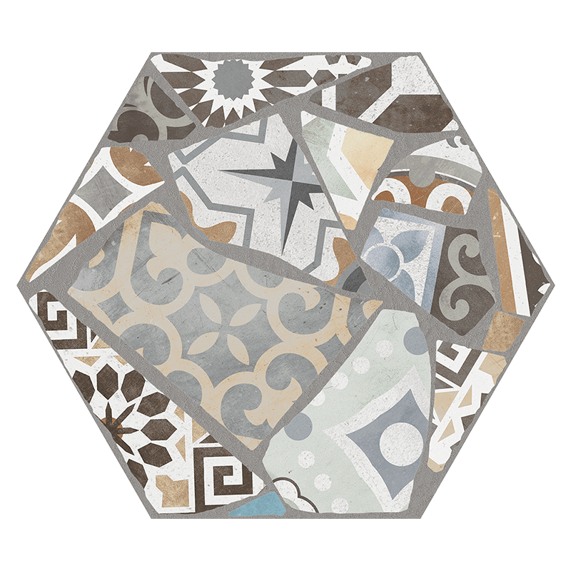 25x30 Studio Stamp Natural Hexagonal 10 mm