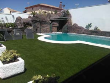 ARTIFICIAL GRASS (ROLL 25×2) COMPOGRASS PARADISE PLUS 35 DB (16.8) - Image 2