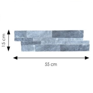 PRE-ASSEMBLED STONE URBAN SERIES 55x15x1-1.5 CM BOX 6PCS/0.5M2 - Image 3