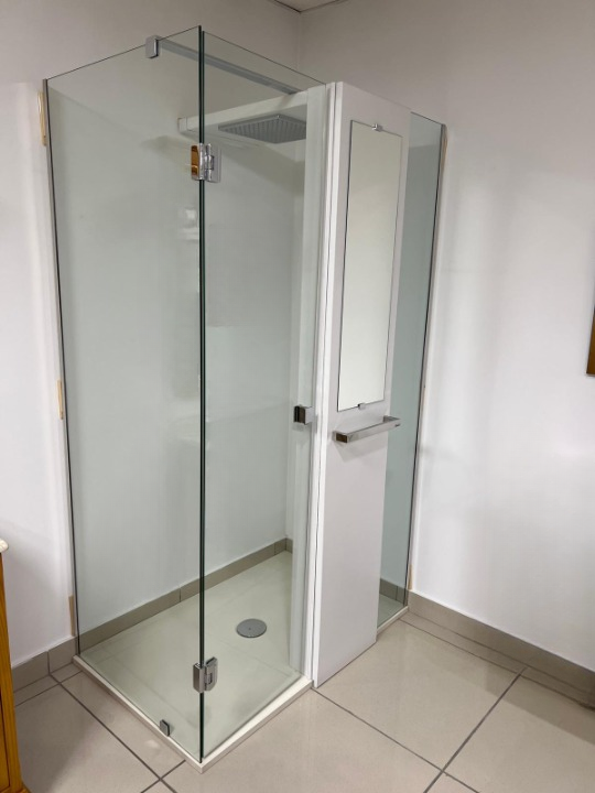 HYDROMASSAGE CABIN VOLUMIA CORNER 120×75 WITHOUT CEILING - Image 2