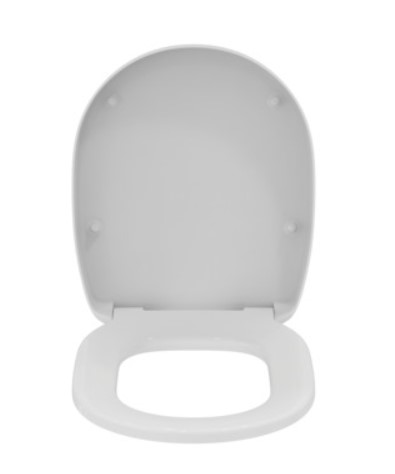 CONNECT WHITE SEAT AND COVER WITH CUSHIONED CLOSURE. STANDARD IDEAL - Image 4
