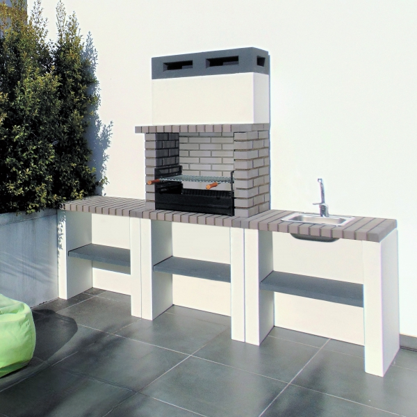 Midi Bench 80*57*82 cm with Sink + Faucet - Image 2