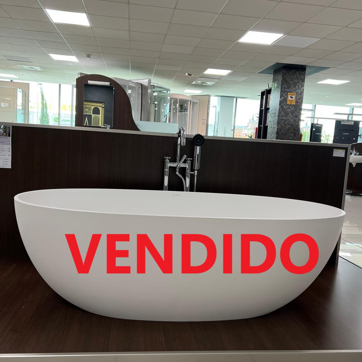 Bañera Exenta Blanca 170*81*53 Cm Lech