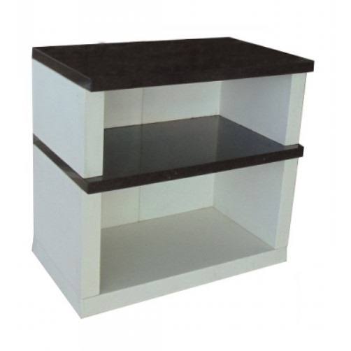 Maxi Bench 86x55x82 cm White Concrete and Angolan/Portuguese Stone