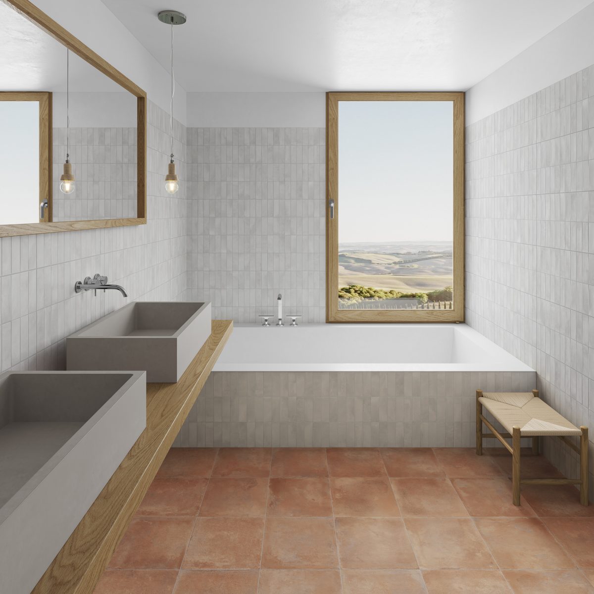 32x62.5 Deco Biscuit Grey Porcelain - Image 2