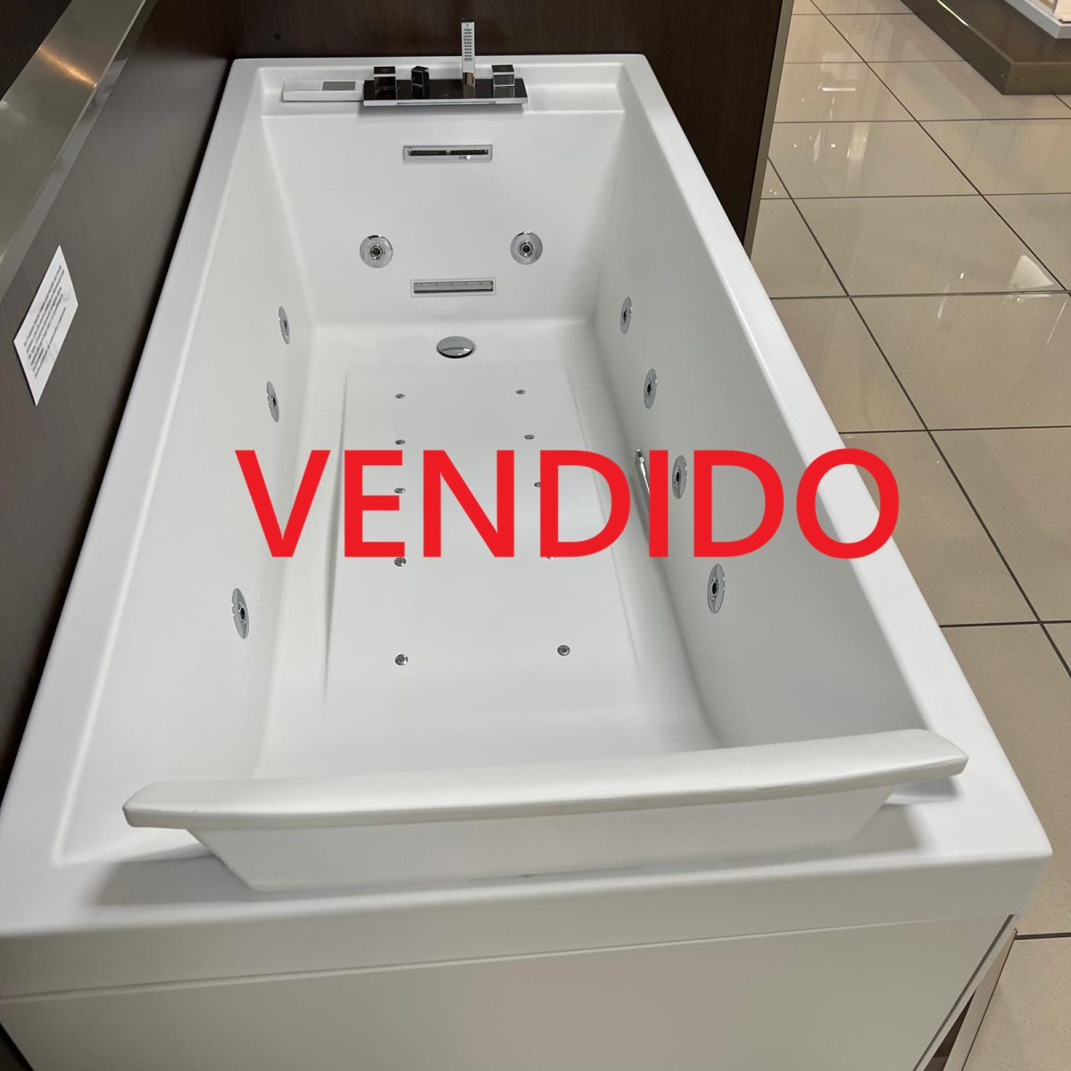 Bañera Sense 3 180x80 Dream Plus Mate con Grifería Incluida