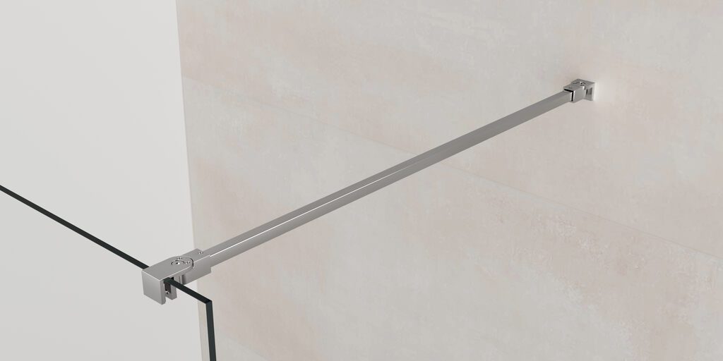 SCREEN 45º GLASS-WALL ARM