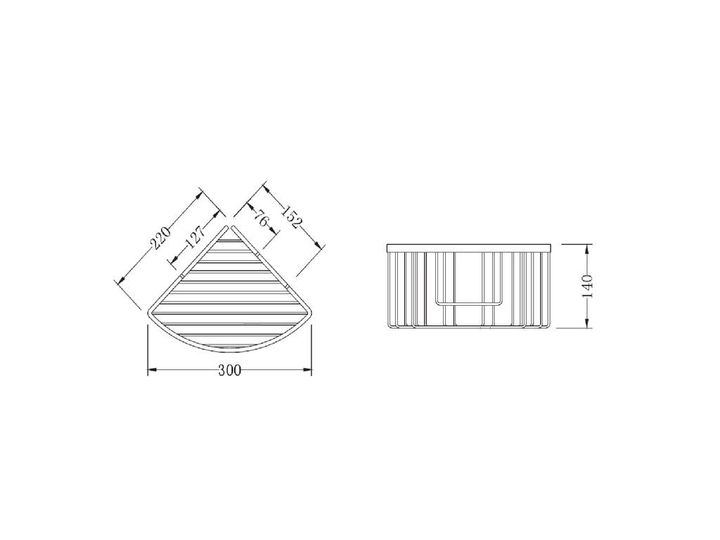 Cesta Inoxidable para rincón - Imagen 3