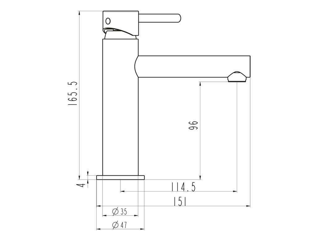 Monomando Lavabo Mio - Imagen 2