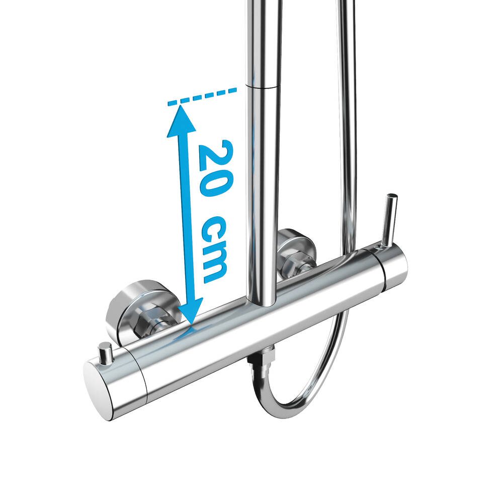 Prolongador para ducha Inverter 20 cm