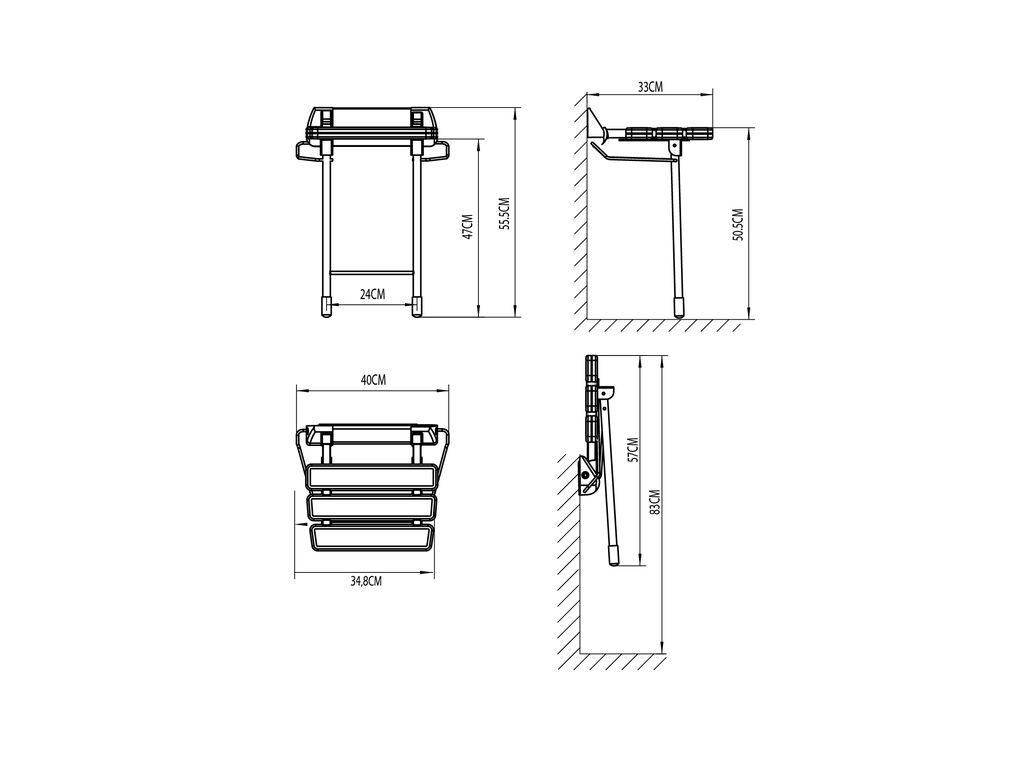 Asiento Plegable - Imagen 3