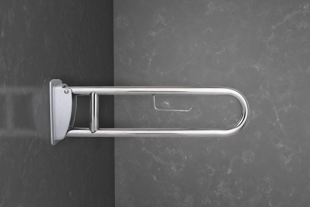 Barra de apoyo Abatible Acero Inox - Imagen 2