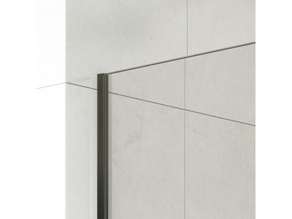 SCREEN BRUSHED GOLD FIXED SHOWER ENCLOSURE (copia) - Image 2