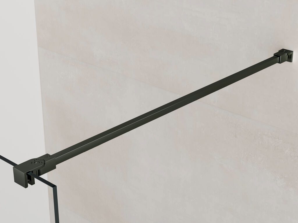 SCREEN BRUSHED GOLD FIXED SHOWER ENCLOSURE (copia) - Image 3