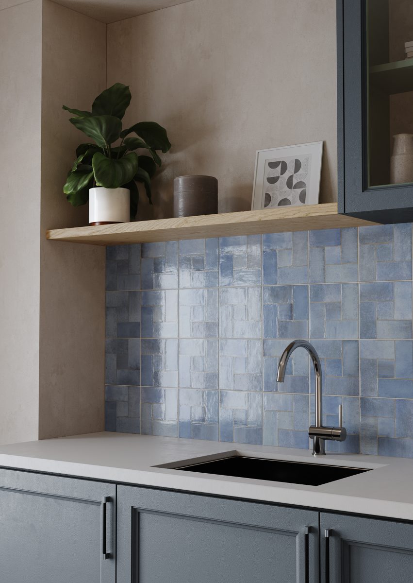 32X62,5 Deco Artis Blue Porcelánico - Imagen 6