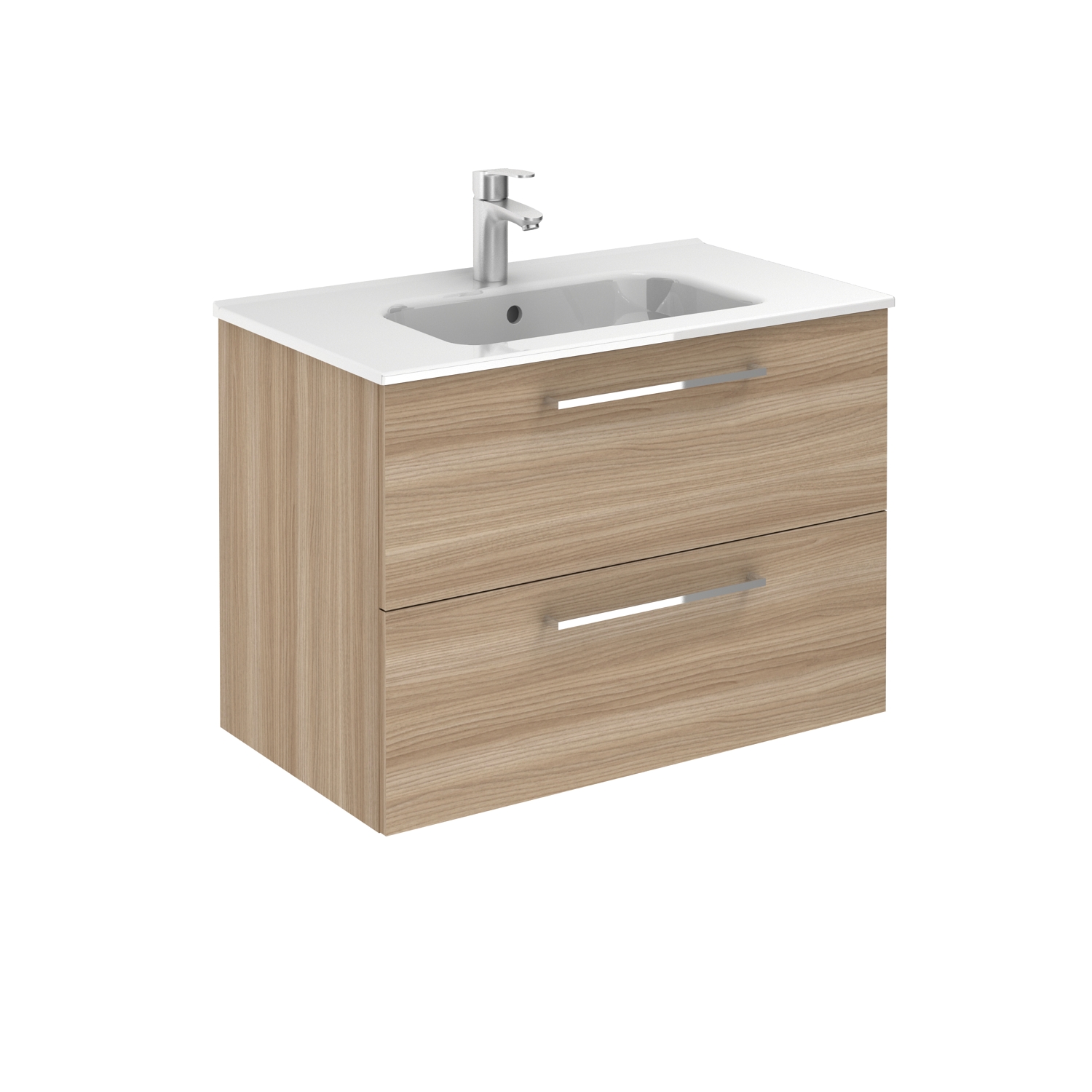 Conjunto Mueble de Baño Easy 80 cm 2 Cajones y Lavabo Cerámico Enzo - Image 8
